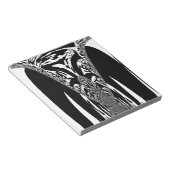 Afrikaanse Abstracte kunst Print Notitieblok (Schuin)