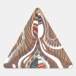 Afrikaanse Abstracte kunst Print Sticker