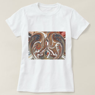 Afrikaanse Abstracte kunst Print T-shirt