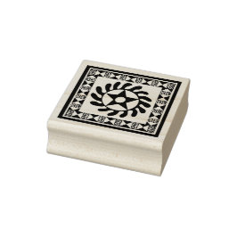 Afrikaanse Adinkra Design Rubber Stamp Rubberstempel