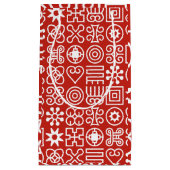 Afrikaanse Adinkra kleine geschenk tas Klein Cadeauzakje (Voorkant)