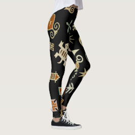 Afrikaanse Adinkra Leggings