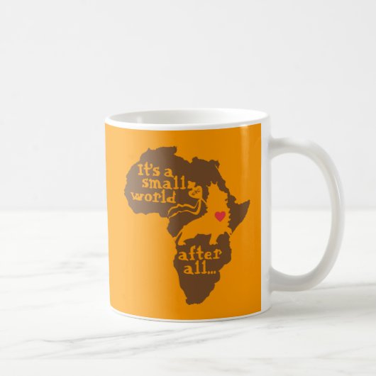 Afrikaanse adoptiewereld koffiemok (Rechts)