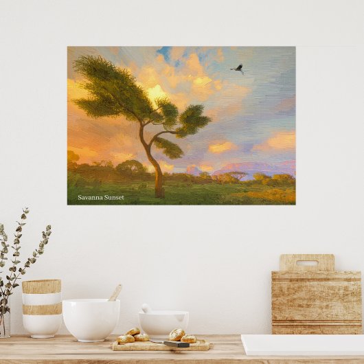 Afrikaanse afbeelding voor Poster (Keuken)