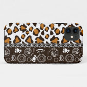 Afrikaanse afdruk met een cheetah-huidpatroon Case-Mate iPhone case (Achterkant (horizontaal))
