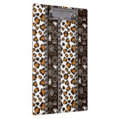 Afrikaanse afdruk met een cheetah-huidpatroon klembord (Rechts)