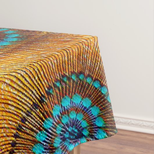 Afrikaanse afdrukkleurblokkering, tafelkleed (Voorbeeld)