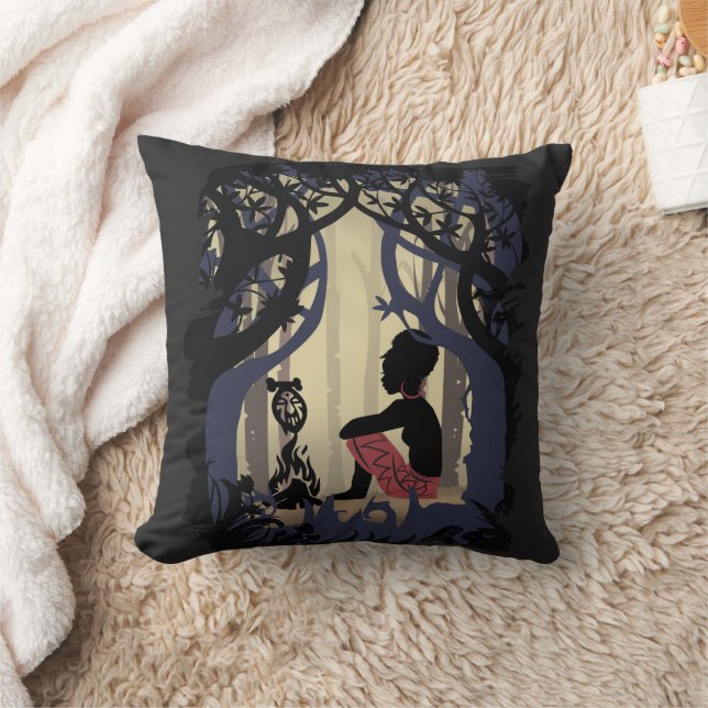 Afrikaanse Alice in Wonderland Kussen (Deken)