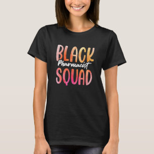 Afrikaanse Amer, apotheker, zwarte geschiedenis T-shirt