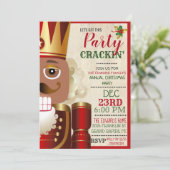 Afrikaanse American Ethnic Nutkraker Holiday Kaart (Staand voorkant)