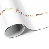 Afrikaanse Amerikaan Cadeaupapier (Rol Hoek)