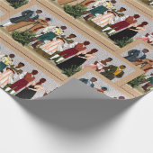 Afrikaanse Amerikaan Cadeaupapier (Hoek)