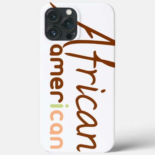 Afrikaanse Amerikaan Case-Mate iPhone Case (Achterkant)