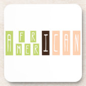 Afrikaanse Amerikaan Onderzetter (Voorkant)