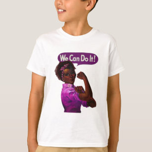 Afrikaanse Amerikaan Rosie de zwarte geschiedenis  T-shirt
