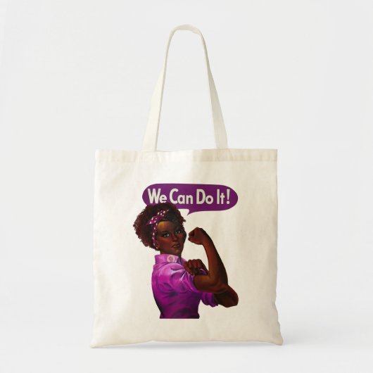 Afrikaanse Amerikaan Rosie de zwarte geschiedenis  Tote Bag (Voorkant)