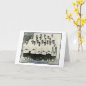 -Afrikaanse Amerikaanse Afstuderen kaart (Gele Bloem)