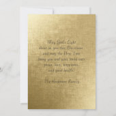 Afrikaanse Amerikaanse Baby Jesus Flat Kerstmis Ka Feestdagenkaart (Achterkant)