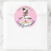 Afrikaanse Amerikaanse bakker uit de keuken van de Ronde Sticker (Tas)