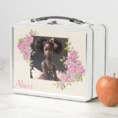 Afrikaanse Amerikaanse ballerina, meisje dat van b (In situ)