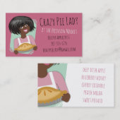 Afrikaanse Amerikaanse banketbakkerij Visitekaartje (Voorkant / Achterkant)