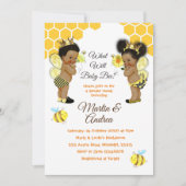 Afrikaanse Amerikaanse bijenpartij Kaart (Voorkant)