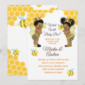 Afrikaanse Amerikaanse bijenpartij Kaart (Voorkant / Achterkant)