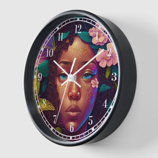 Afrikaanse Amerikaanse Black Fantasy Art (Hoek)