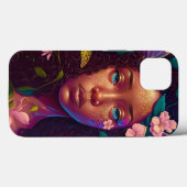 Afrikaanse Amerikaanse Black Fantasy Art Case-Mate iPhone Case (Achterkant (horizontaal))