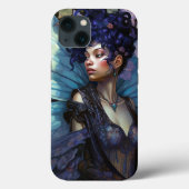 Afrikaanse Amerikaanse Black Fantasy Art Case-Mate iPhone Case (Achterkant)