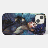 Afrikaanse Amerikaanse Black Fantasy Art iPhone Hoesje (Achterkant horizontaal)