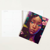 Afrikaanse Amerikaanse Black Fantasy Art Planner (Display)