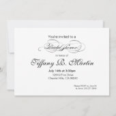 AFRIKAANSE AMERIKAANSE BRIDE ~ Vrijgezellenfeest Kaart (Achterkant)