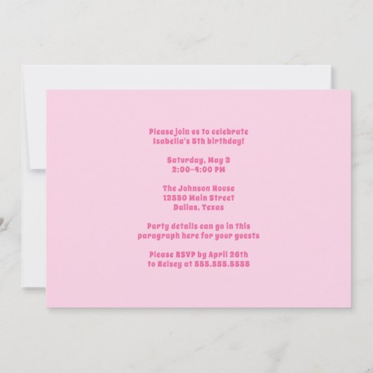 Afrikaanse Amerikaanse Cheerleader Custom Birthday Kaart (Achterkant)