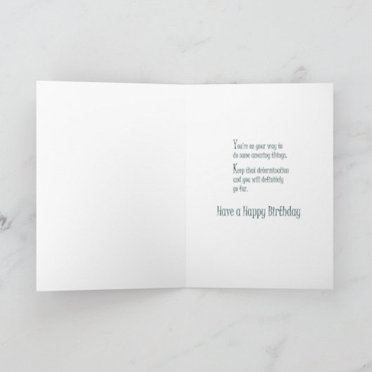 Afrikaanse Amerikaanse Chef Birthday Kaart (Binnen)