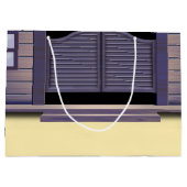 Afrikaanse Amerikaanse cowboy Birthday Groot Cadeauzakje (Achterkant)