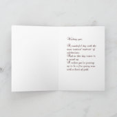 Afrikaanse Amerikaanse cowboy Birthday Kaart (Binnen)