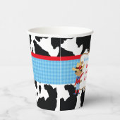 Afrikaanse Amerikaanse Cowboy Westerne Birthday Pa Papieren Bekers (Rechts)