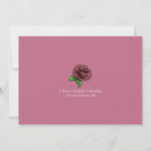 Afrikaanse Amerikaanse cowgirl Birthday Kaart (Achterkant)