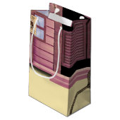 Afrikaanse Amerikaanse Cowgirl Birthday Klein Cadeauzakje (Achterkant Gekanteld)