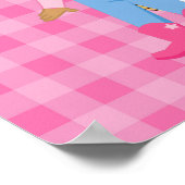 Afrikaanse Amerikaanse cowgirl Birthday Poster (Hoek)