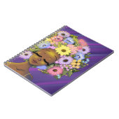 Afrikaanse Amerikaanse dameskapper Notitieboek (Linkerzijde)