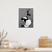 Afrikaanse Amerikaanse dans Poster (Keuken)