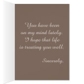 Afrikaanse Amerikaanse  denking van jullie (Binnen (Rechts))