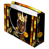 Afrikaanse Amerikaanse diva Groot Cadeauzakje (Achterkant Gekanteld)