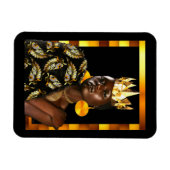 Afrikaanse Amerikaanse diva Magneet (Horizontaal)