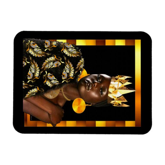 Afrikaanse Amerikaanse diva Magneet (Horizontaal)