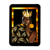 Afrikaanse Amerikaanse diva Magneet (Verticaal)