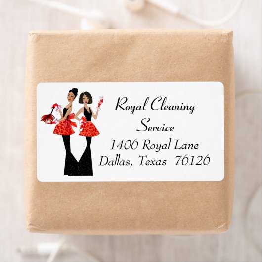 Afrikaanse Amerikaanse diva - winkellabels Etiket (Insitu)