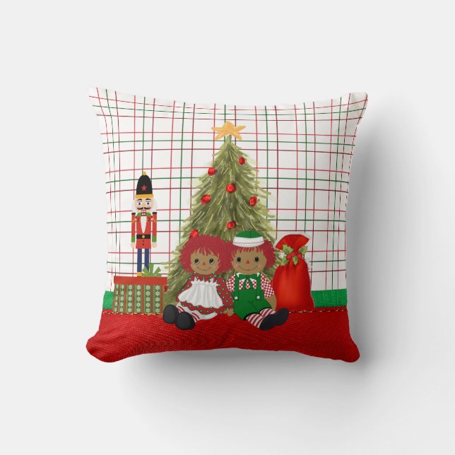 Afrikaanse Amerikaanse dollar Kussen (Voorkant)